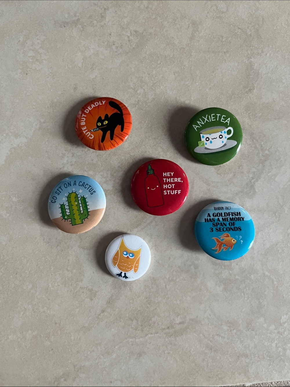 Assorted Cute Pin Bundle